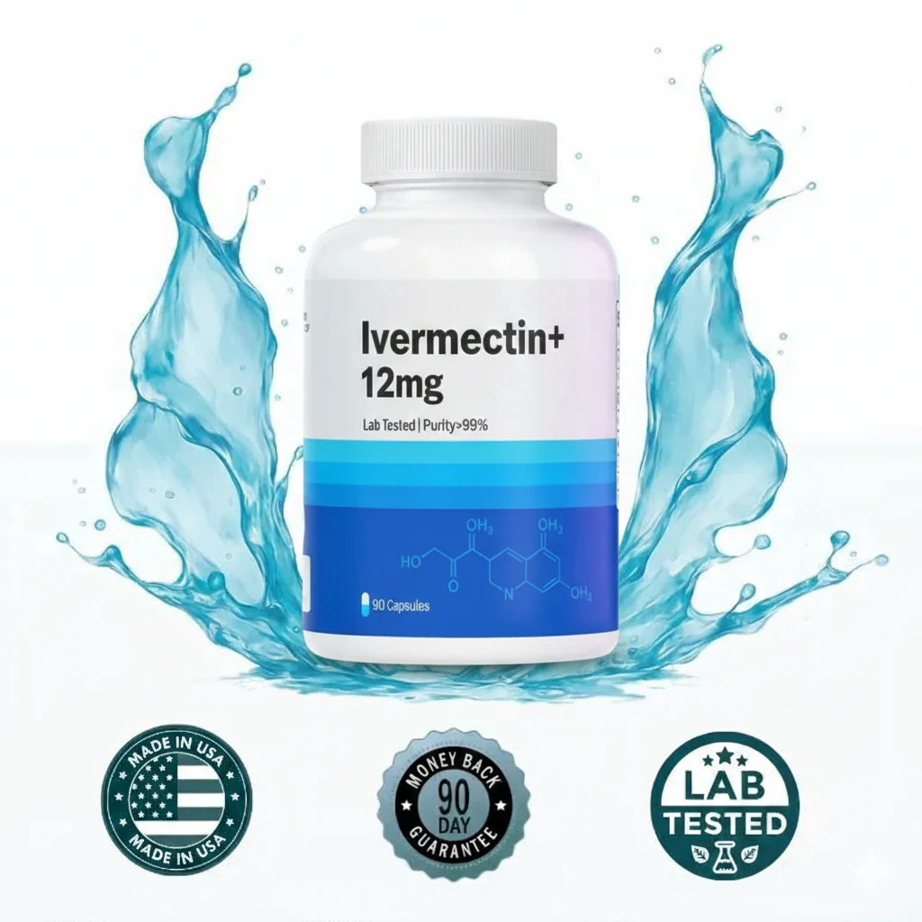 Ivermectin 12MG, 99% Purity