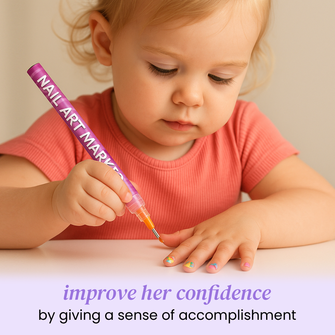 CutesyMani - nail art marker set for kids