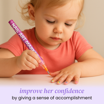 CutesyMani - nail art marker set for kids