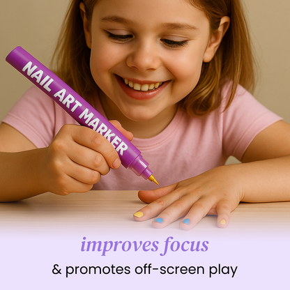 CutesyMani - nail art marker set for kids