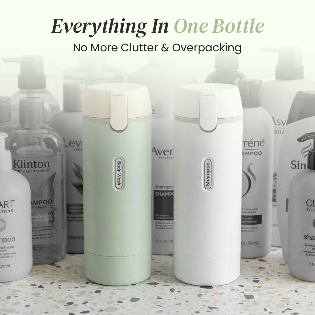 TravelFlow - 4-In-1 Travel Dispenser