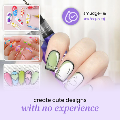 CutesyMani - nail art marker set for kids