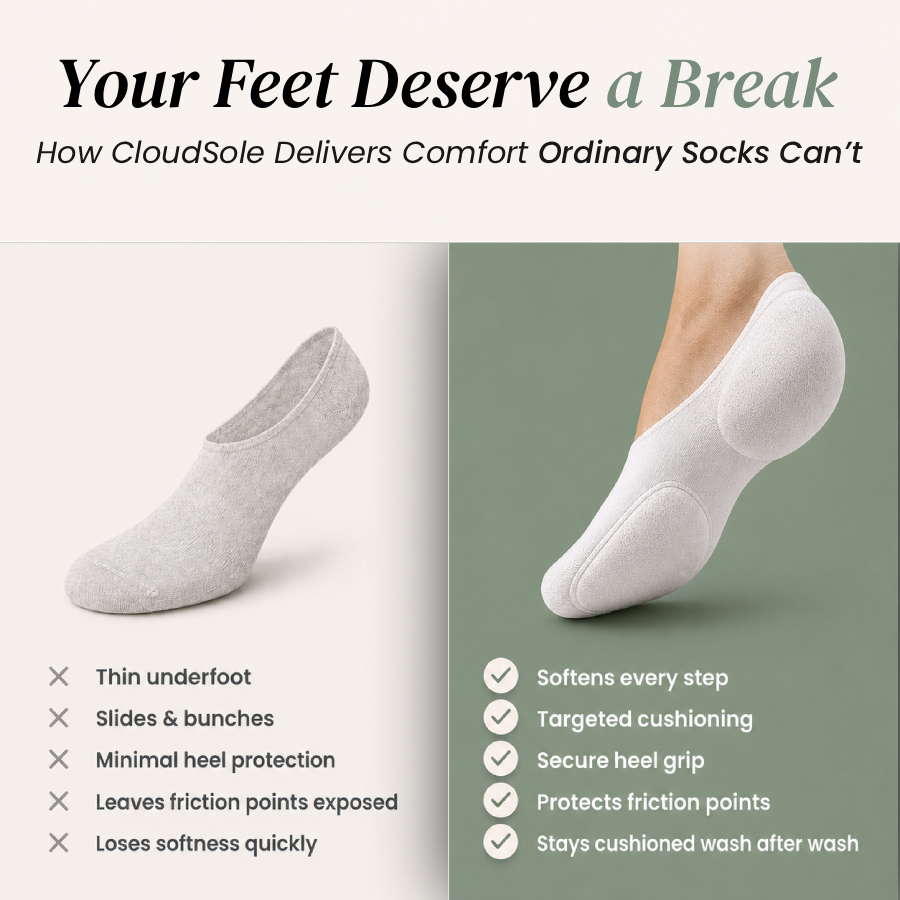 CloudSole - Pressure-Relief Socks