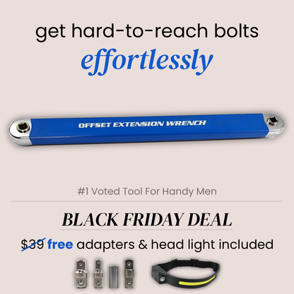 SwiftWrench - offset extension wrench